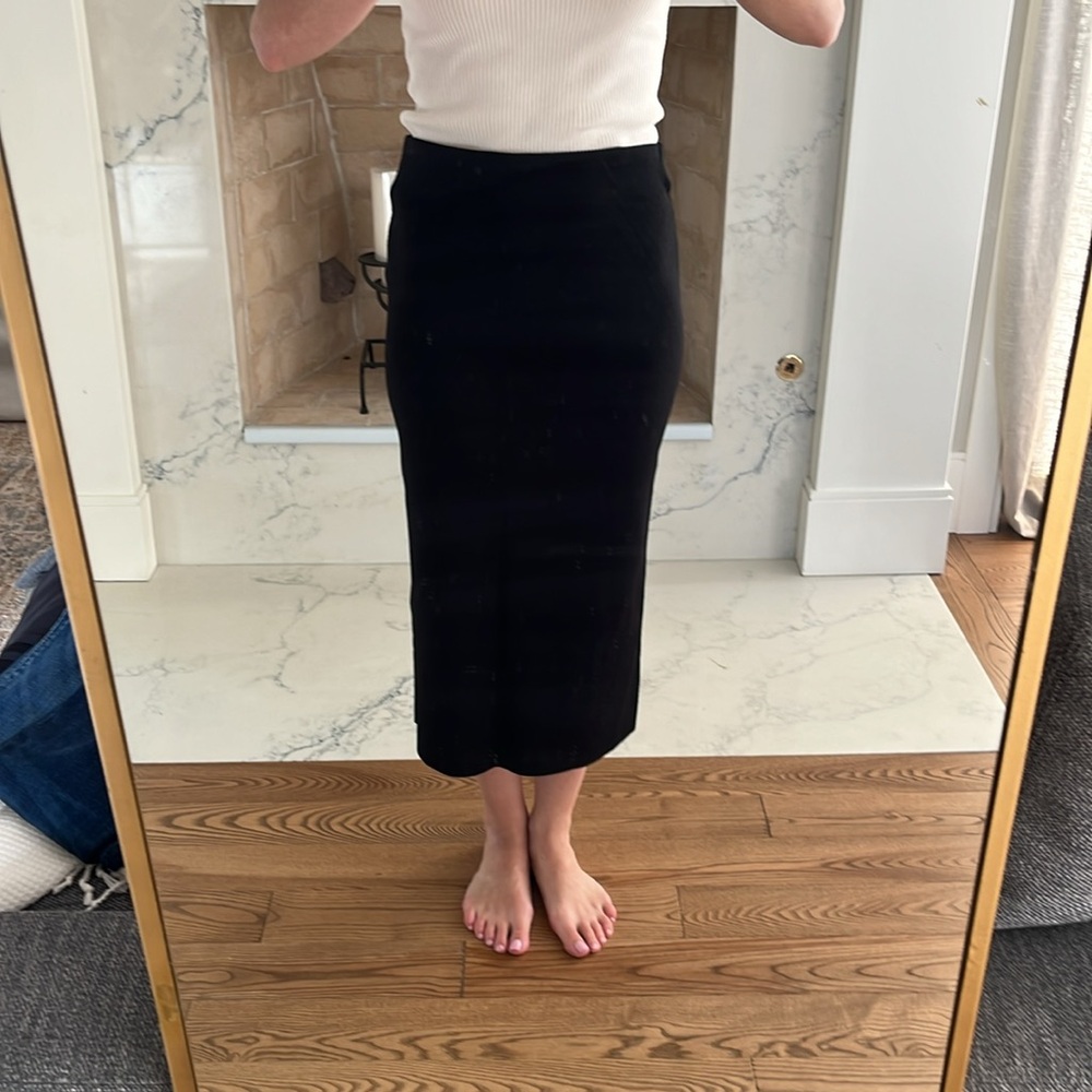 COS Black Midi Pencil Skirt for Work - Picture 6 of 10